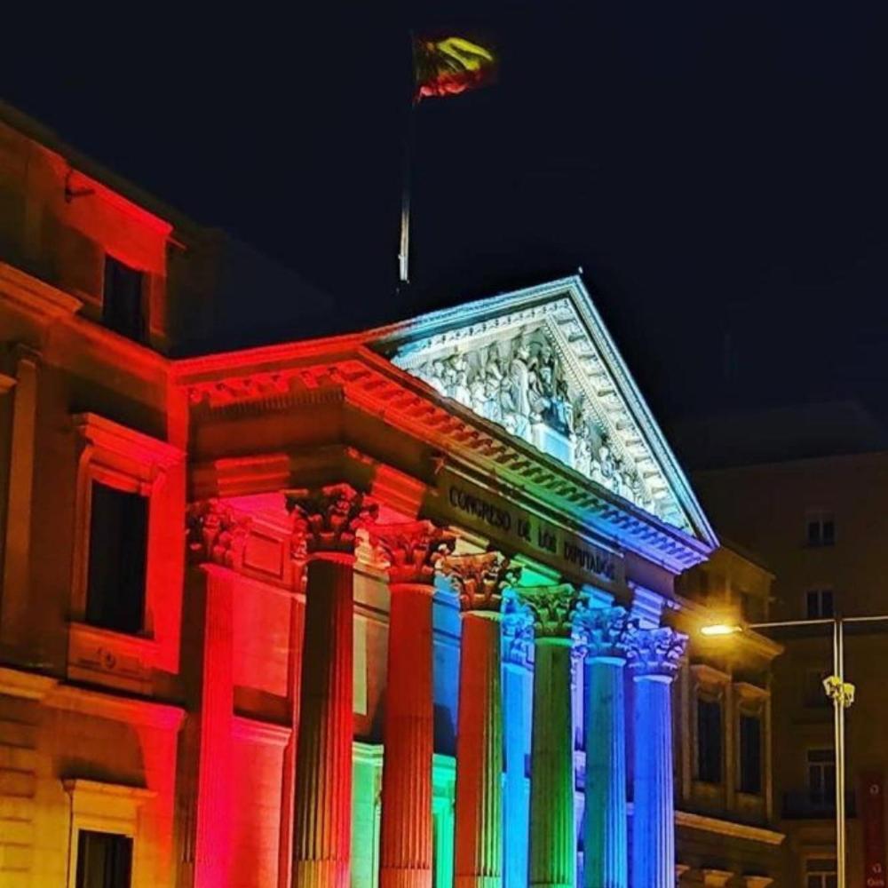 Hostel Latimoamericano Masculino Madrid Bagian luar foto